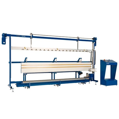 eisenkolb AGA 2300ST - Vertical Curtain Height Cutting Machine w/ Foldout Worktable