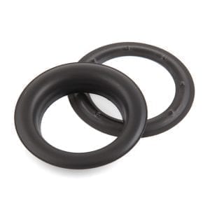 Dark Gunmetal Eyelets