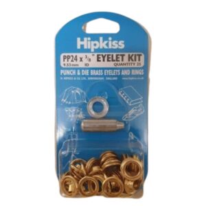9.53mm Sail Eyelets/Washers 25 pack With Tool