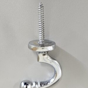 Tassel Hooks (Chrome) Pack of 20